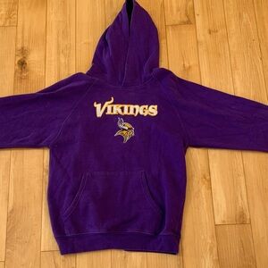 Reebok Kids Purple Vikings Hoodie